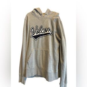 Volcom sz medium Heather Grey Hoodie